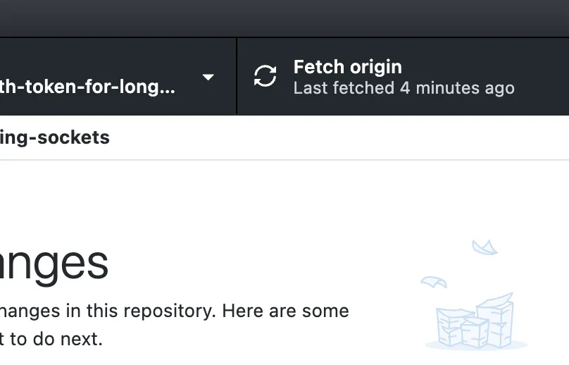 Fetch origin